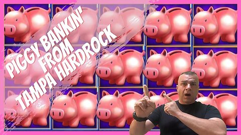 💥Piggy Bankin Slot Winning At Tampa Hardrock💥