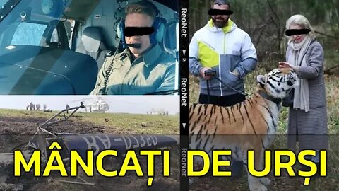 MÂNCAȚI DE URȘI! DOI TURIȘTI AU MURIT DUPĂ CE S-AU PRĂBUȘIT CU ELICOPTERUL