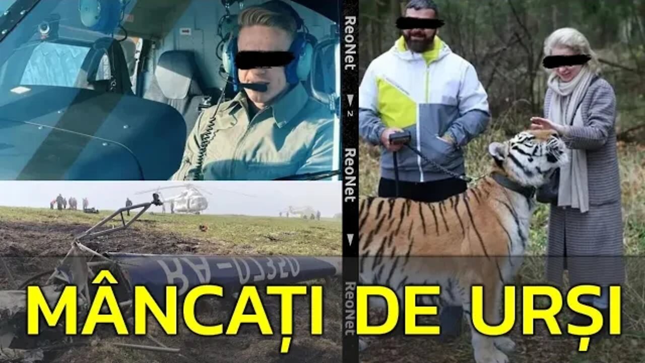 MÂNCAȚI DE URȘI! DOI TURIȘTI AU MURIT DUPĂ CE S-AU PRĂBUȘIT CU ELICOPTERUL