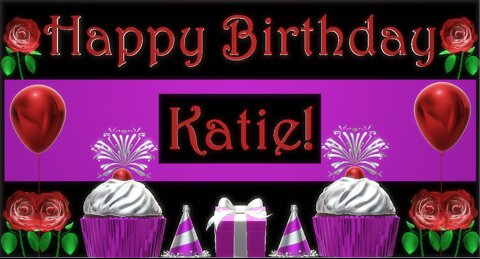 Happy Birthday 3D - Happy Birthday Katie - Happy Birthday To You - Happy Birthday Song