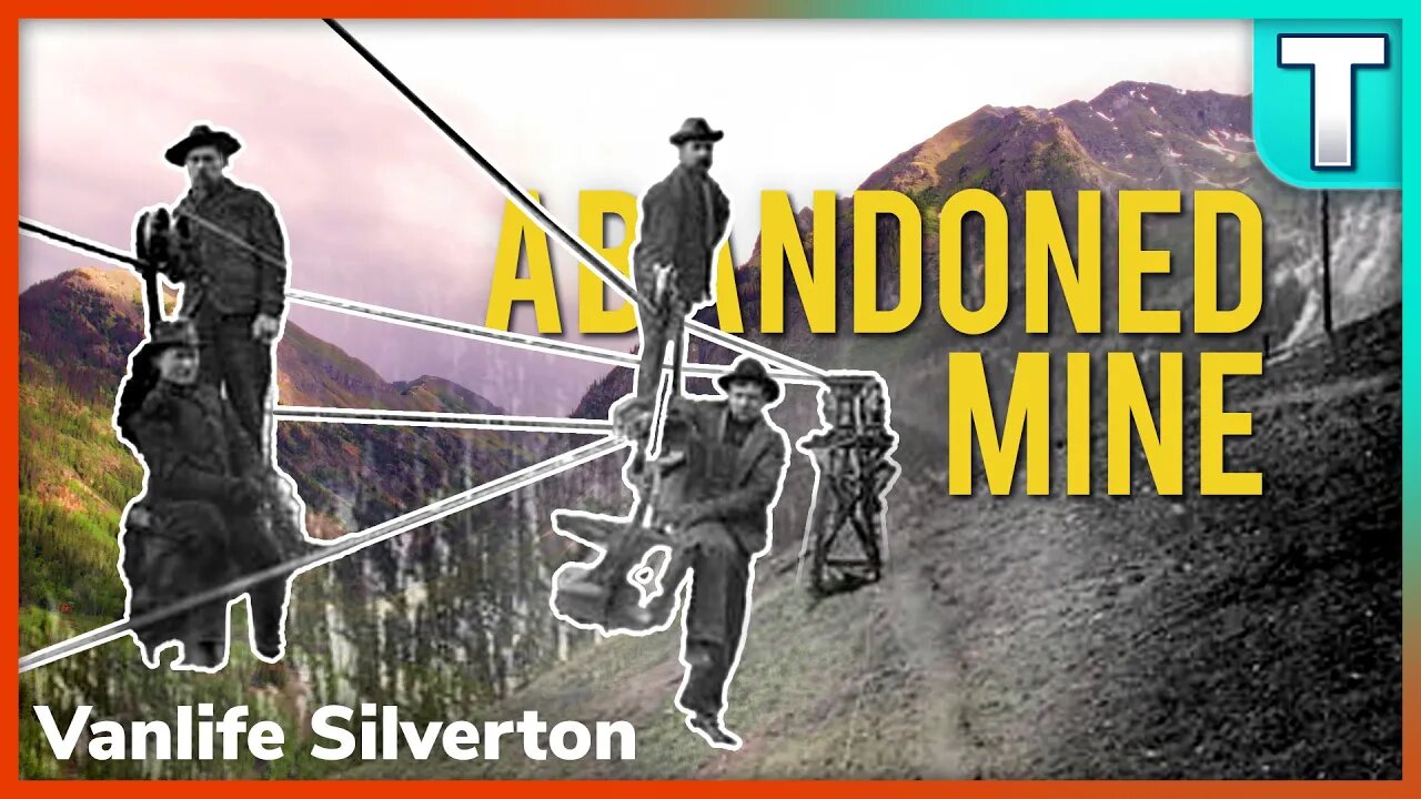 Men Rode MINING BUCKETS up the Mountains | Vanlife Silverton