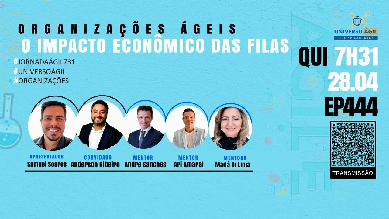 #JornadaAgil731 E444 #OrganizaçãoAgil #O impacto econômico das Filas