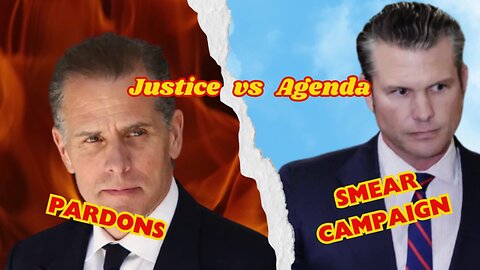 Justice vs Agenda: Hunter’s Pardon & Hegseth’s Smear Campaign