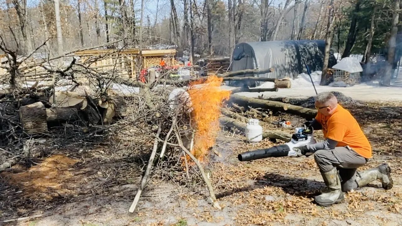 Spring Cleaning in the Woodyard