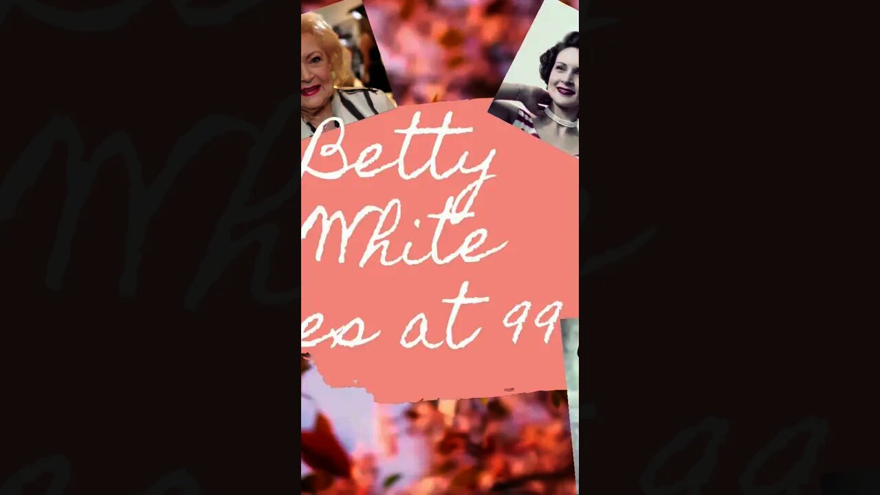 #bettywhite #dead99 #satmedia Betty White dies at 99