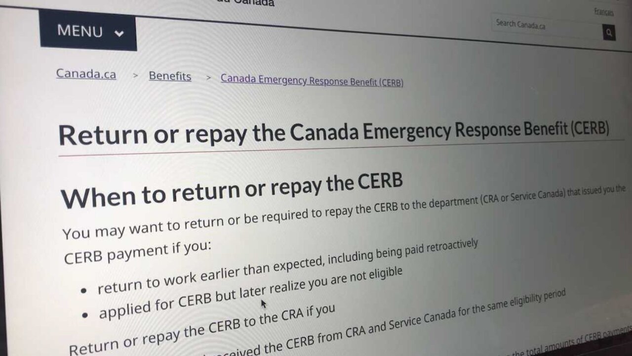 Some Canadians Got Too Much CERB Money & Now The CRA Wants It Back