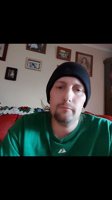 Walking dogs talking Trump