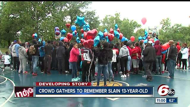 Friends of 13-year-old shot, killed organize balloon release