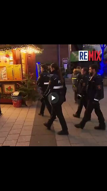 German police are profiling old white ladies at Christmas markets to confiscate...