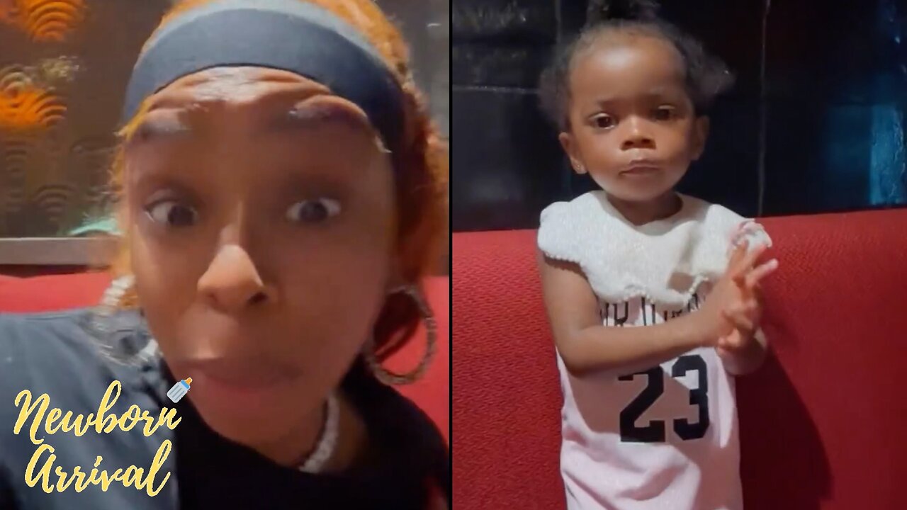 Shay Johnson's Daughter Shajiyah Is Too Cute In Her Air Jordan Onesy! πΆπ½