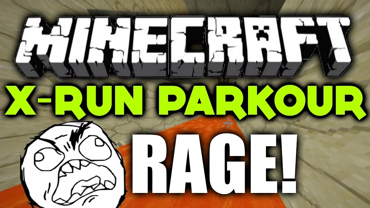 HILARIOUS MEGA RAGE!! | Minecraft Mini-Game X-RUN! /w NicsterV