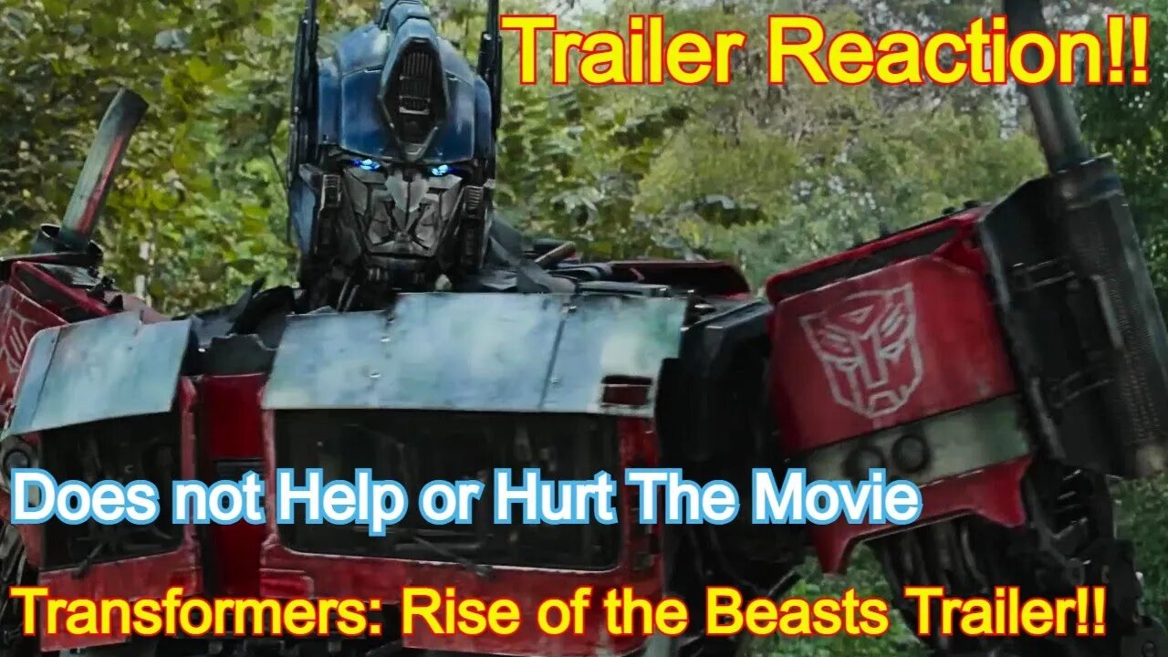 Transformers: Rise of the Beasts | Official Trailer Reaction