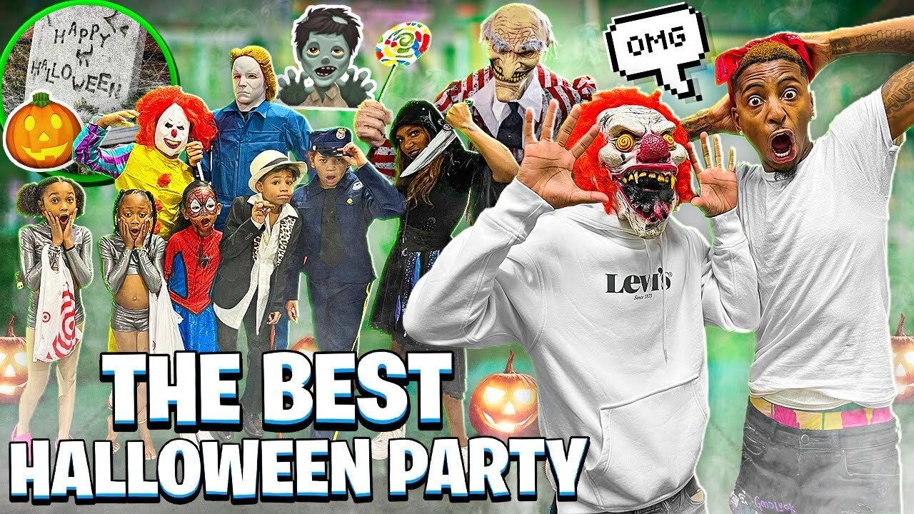 WE THREW THE BEST HALLOWEEN PARTY EVER!🥳