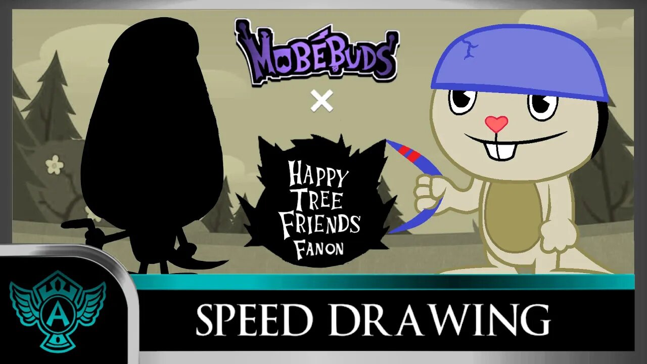 Speed Drawing: Happy Tree Friends Fanon - Turns | Mobebuds Style