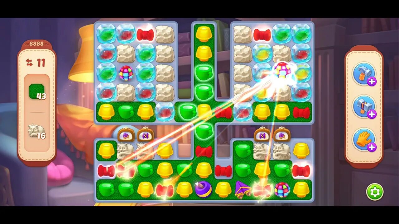 Playrix Homescapes Gameplay Walkthrough Level 8888