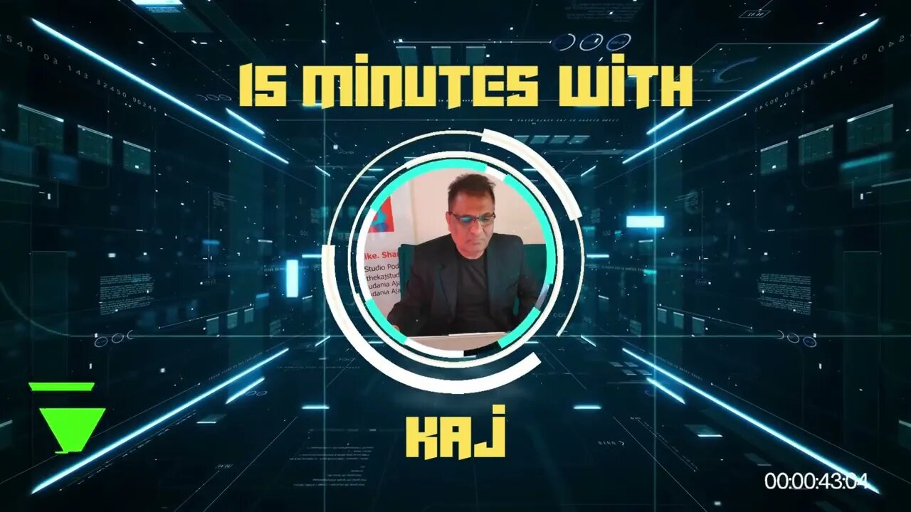 COMING SOON…15 Minutes With KAJ | Khudania Ajay | KAJ Masterclass LIVE