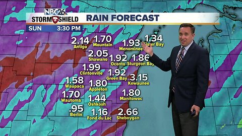 NBC26 Storm Shield weather forecast