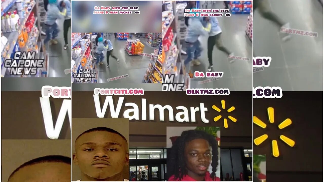 Footage of Da Baby’s Walmart 💥 💥k💀lling another man released !