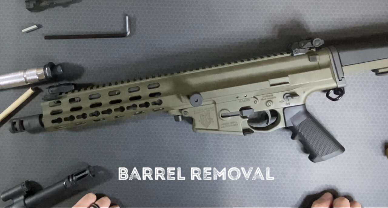 Robinson Armament XCR Barrel Removal