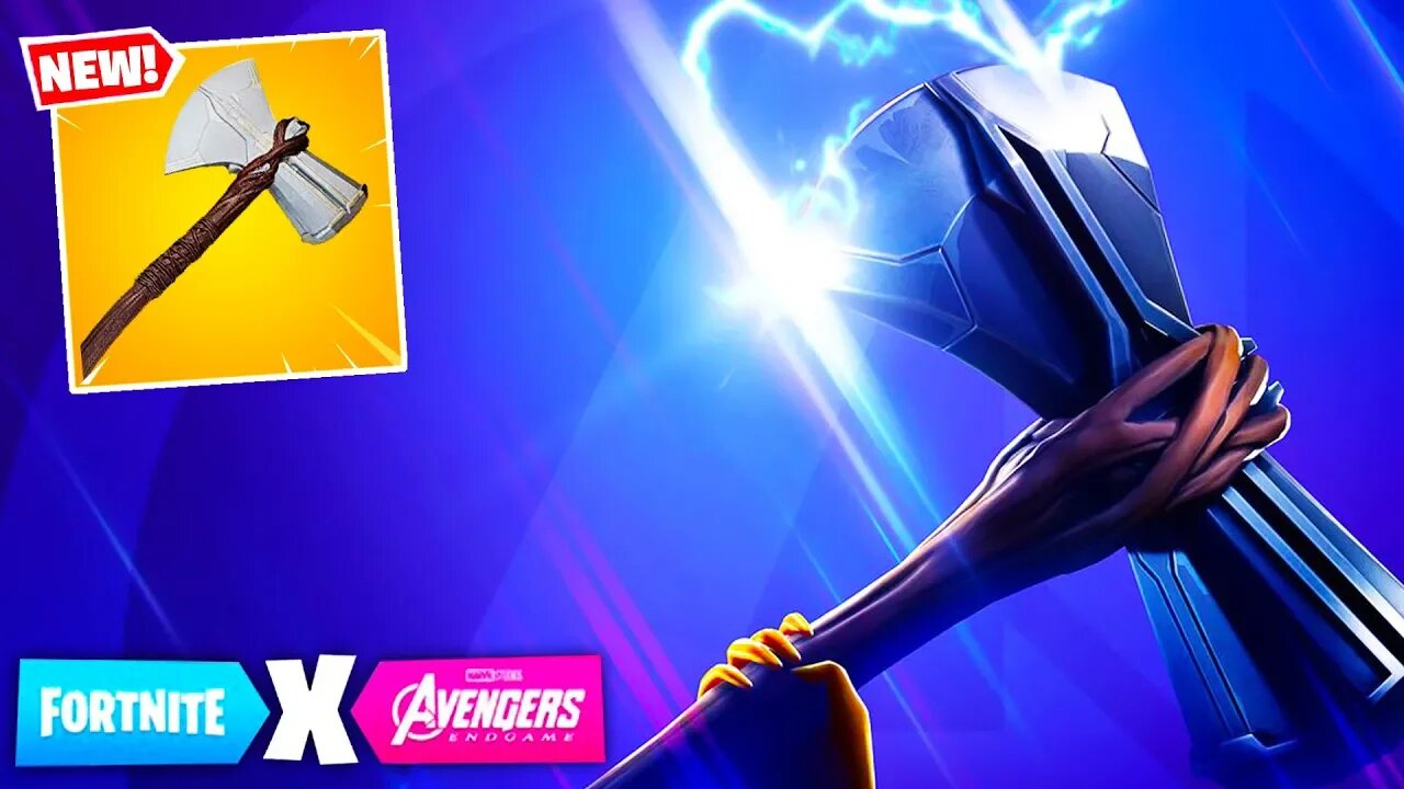 The New "STORMBREAKER" Weapon In Fortnite! (New Avengers ENDGAME LTM!)