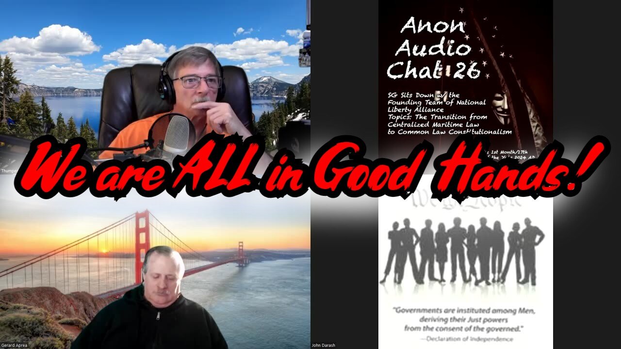 NEW SG Anon HUGE INTEL ~ We are ALL in Good Hands!