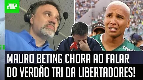 "Quando o Deyverson fez o gol..." Mauro Beting CHORA AO VIVO ao falar do Palmeiras TRICAMPEÃO!