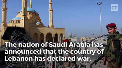 Saudi Arabia "At War" With Lebanon