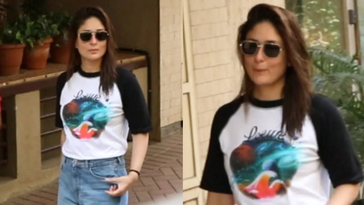 Beautiful 😍 Kareena Kapoor Khan Spotted outside her Apartment 📸💕