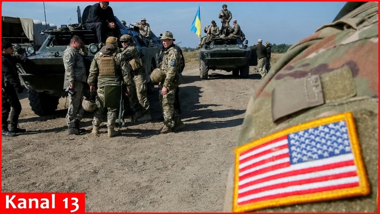 Footage from front line of Americans fighting in Ukrainian army to destroy Russians