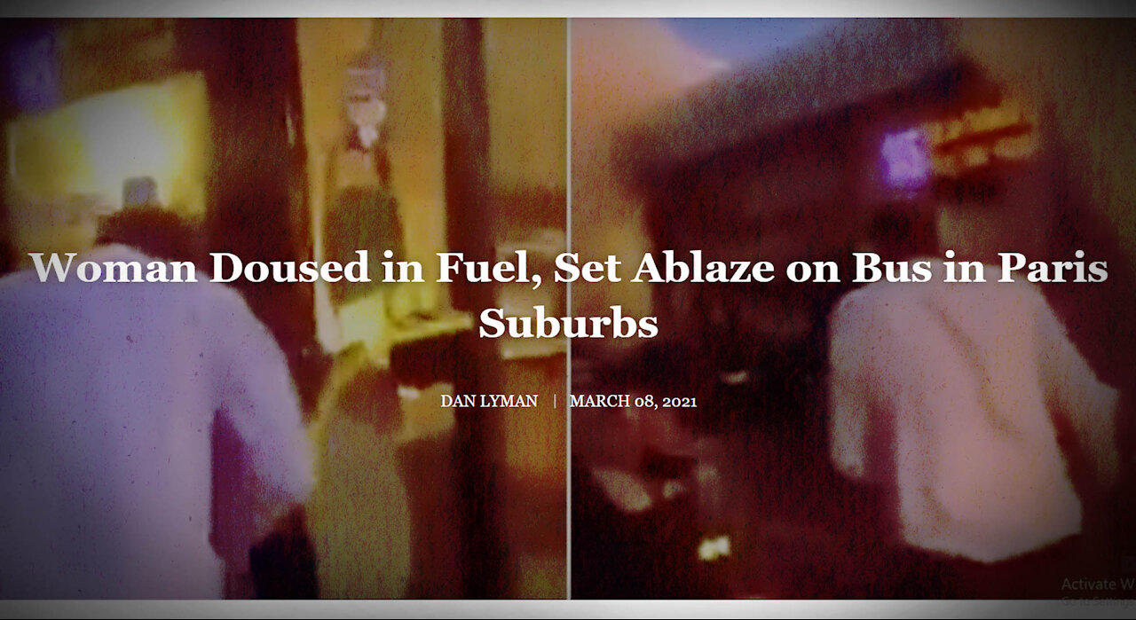 French Woman Set On Fire By Migrant While Riding Train