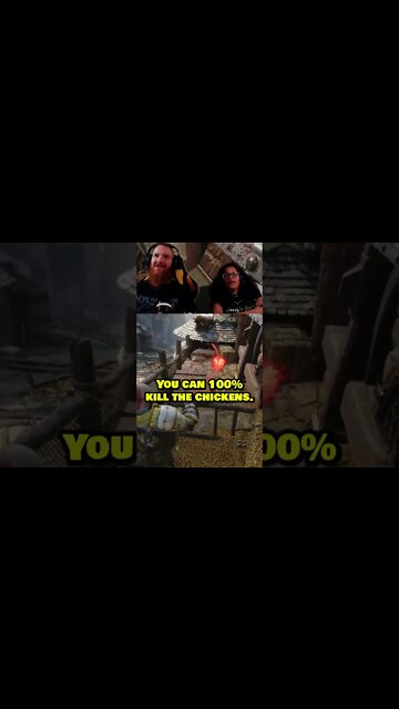 God of War Ragnarok - Kratos when Chicken