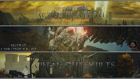 Elden Ring | Blood Assassin | Altus Plateau | Intro