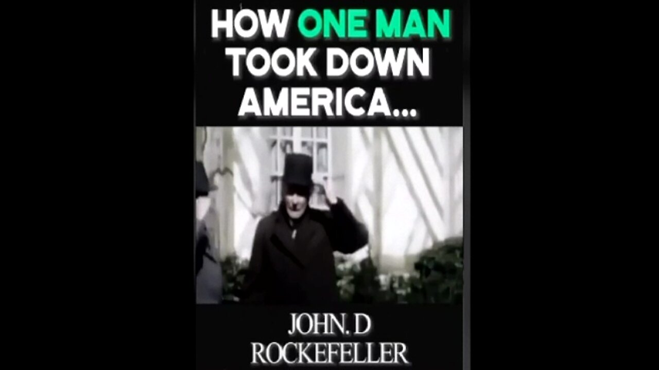 HOW ROCKEFELLER TOOK DOWN AMERICA & Controls Medicine & MEDIA