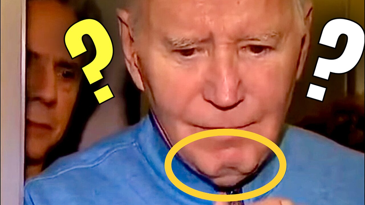 What is HAPPENING to JOE BIDEN’s CHIN? 😱