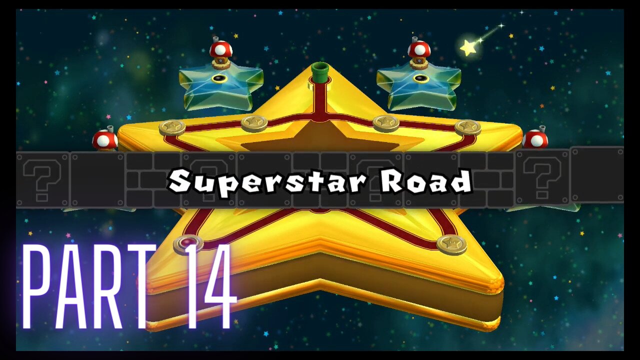 New Super Mario Bros. U Deluxe - Superstar Road Journey Part 14 - Pendulum Madness