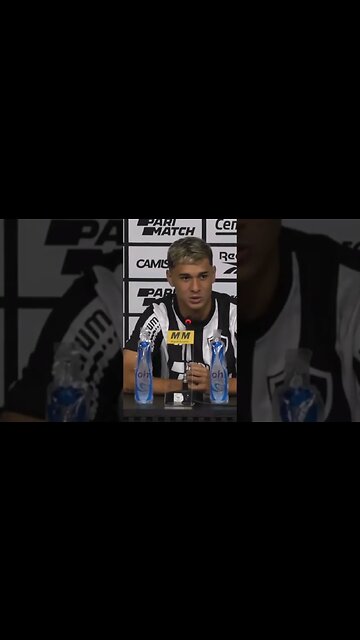 🔥👀OLHA O QUE ELE DISSE! MATEO PONTES EM SUA PRIMEIRA COLETIVA OFICIAL PELO BOTAFOGO! #botafogo