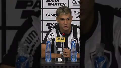 🔥👀OLHA O QUE ELE DISSE! MATEO PONTES EM SUA PRIMEIRA COLETIVA OFICIAL PELO BOTAFOGO! #botafogo