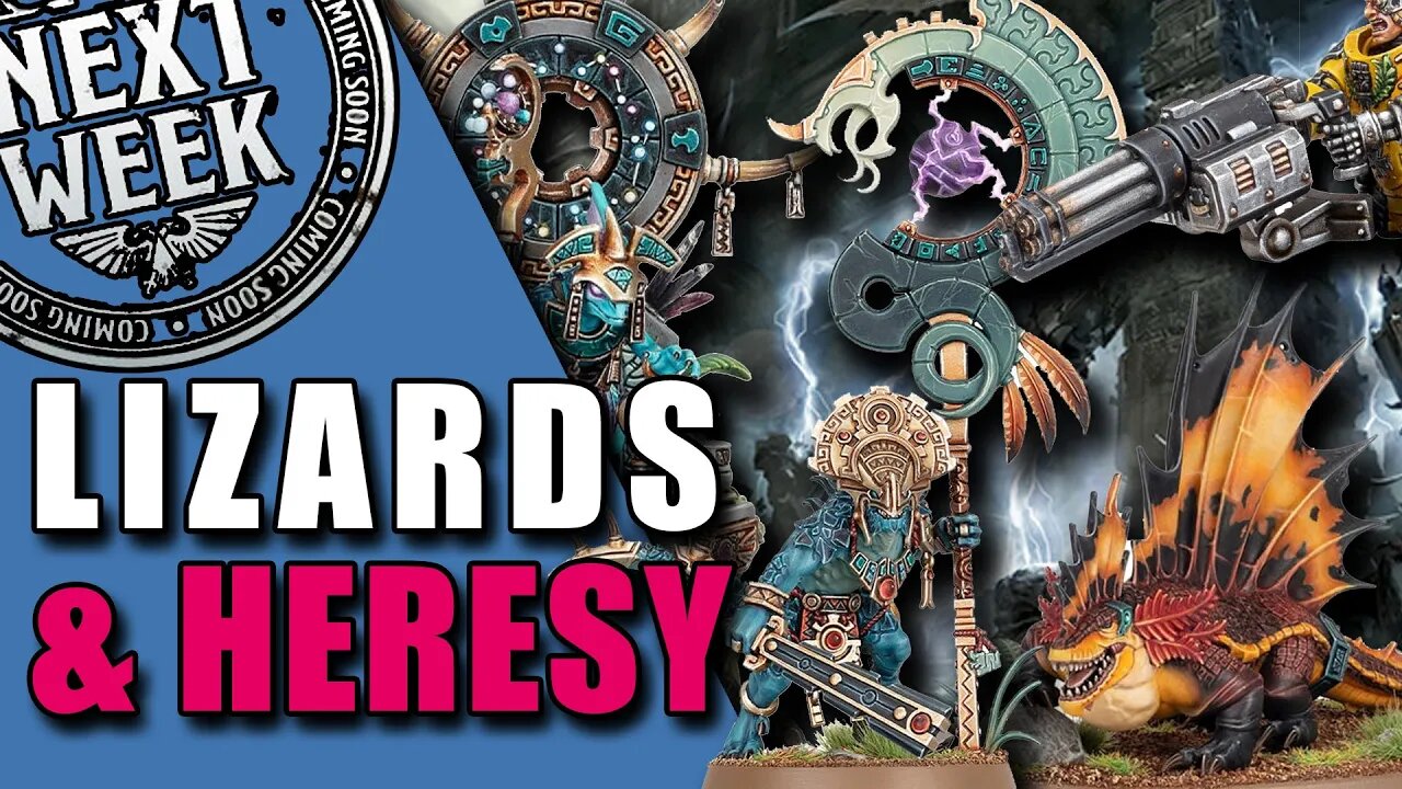 Seraphon get reinforcments and Space Wizards arrive! Sunday Preview!