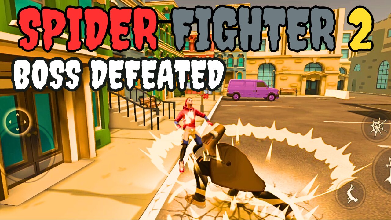 Spider Fighter 2 Android Gameplay 🕷️ Web Warriors & Strategies - Boss Defeated #spiderfighter2