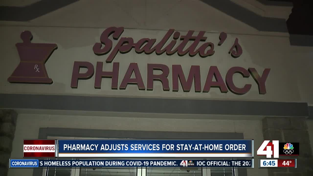 Pharmacy adjusts services for stay-at-home order