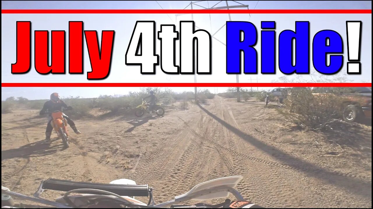 July 4th Ride! (BONUS: Two Different Animal Sightings!)