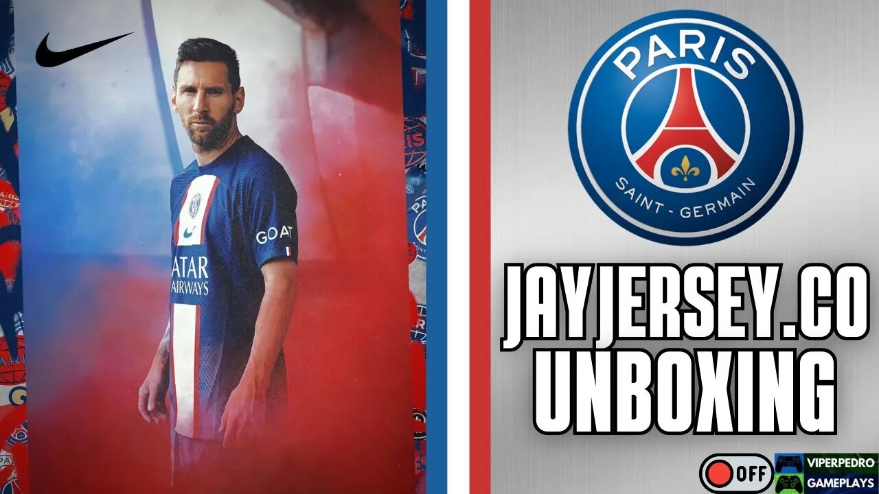 UNBOXING PSG NIKE 2023 HOME KIT | VERSÃO PLAYER/JOGADOR - CAMISA DE TIME | JAYJERSEY.CO