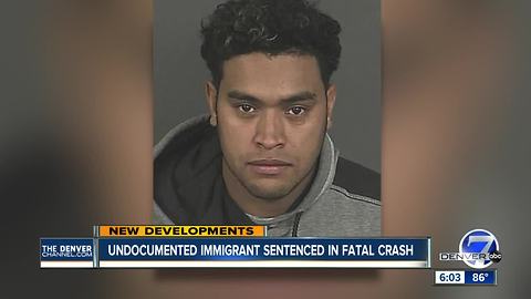 Undocumented immigrant sentenced in fatal crash