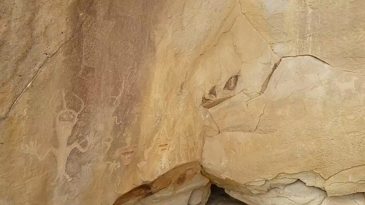 Petroglyphs located in Utah’s Dinosaur National Monument