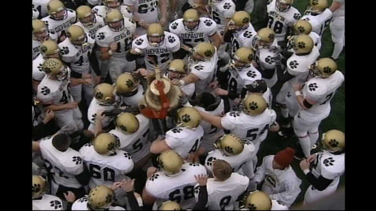 November 11, 2000 - 'Monon Bell Memory' : DePauw vs. Wabash (5 Straight for Tigers)