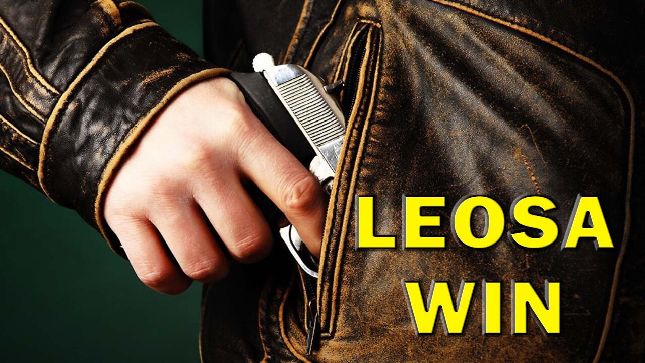 State Has To Honor National Concealed Carry For LEOs - LEO Round Table S07E37a