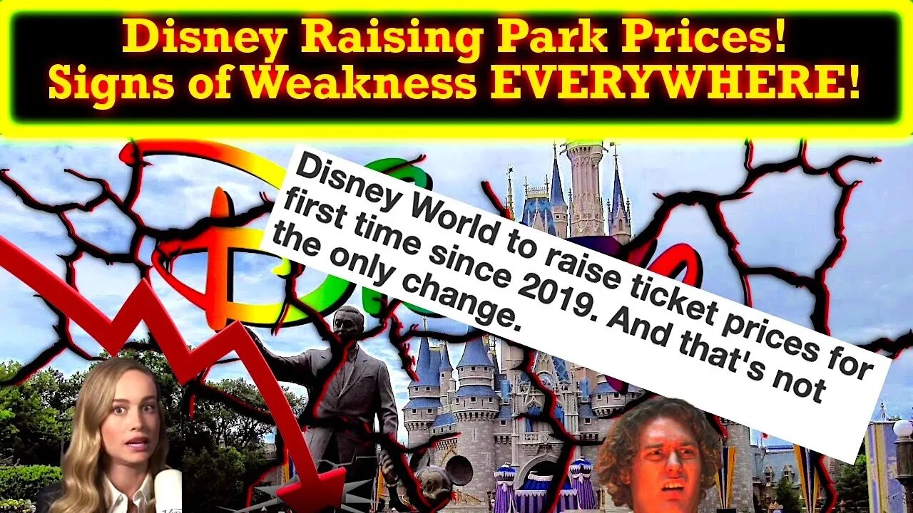 Disney Set To Raise Prices On All Parks! Budget Cuts! Firings! Andor SUCKS! Signs of WEAKNESS!