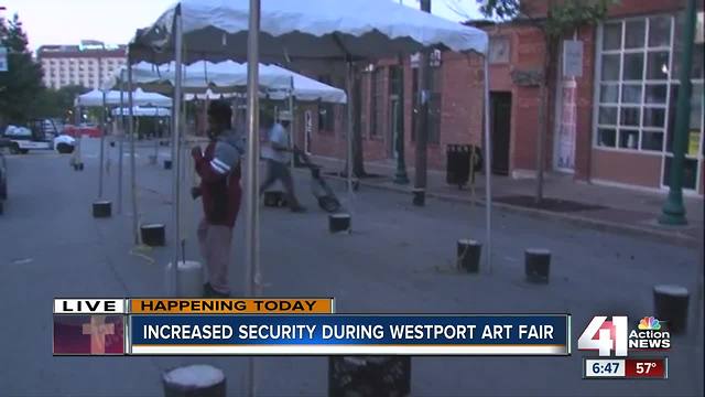 As Westport Art Fair begins, expect to see extra security in entertainment district