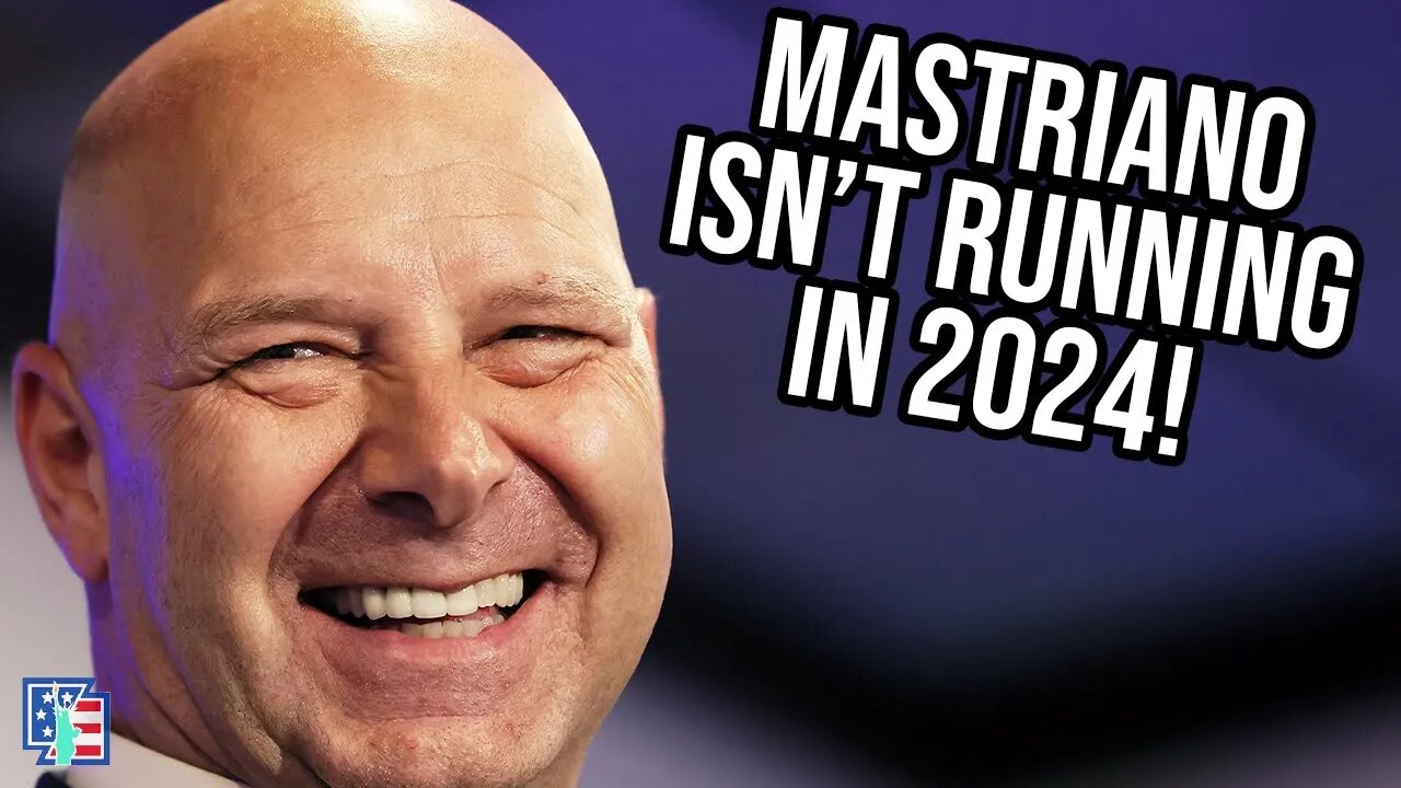 Doug Mastriano Isn't Running In 2024!