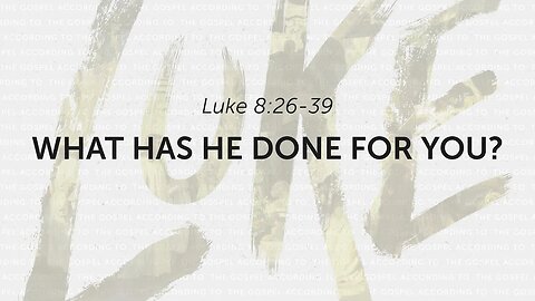 38 | What Has He Done for You? | 2023.07.09